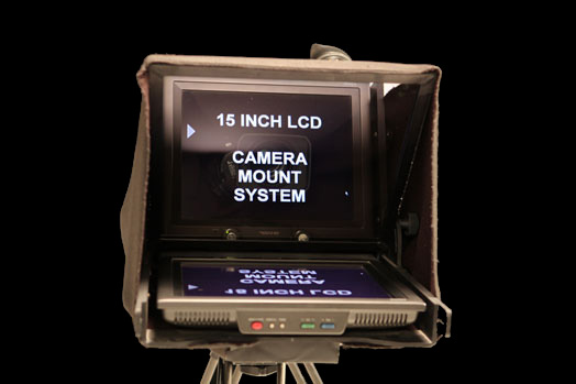Camera Mounted Teleprompters